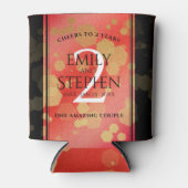 Elegant 2e van het Jubileum van de Wondenweddensc Blikjeskoeler (Voorkant)