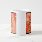 Elegant 2e  van het Jubileum van de Wondenweddensc Grote Koffiekop (Voorkant)