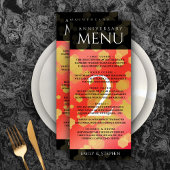 Elegant 2e van het Jubileum van de Wondenweddensc Menu