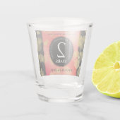 Elegant 2e van het Jubileum van de Wondenweddensc Shot Glas (Achterkant)