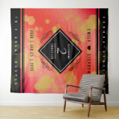 Elegant 2e  van het Jubileum van de Wondenweddensc Wandkleed (In Situ (horizontaal))