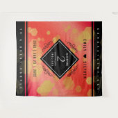 Elegant 2e  van het Jubileum van de Wondenweddensc Wandkleed (Voorkant (horizontaal))