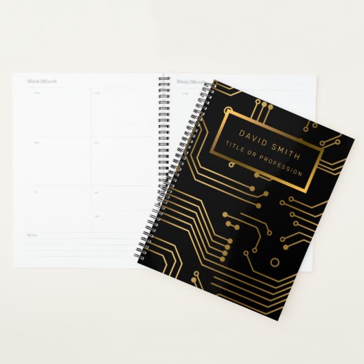 Elegant 2in1 Luxury Professional Visitekaartje & Planner (Display)