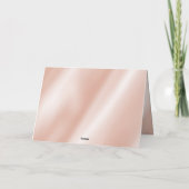 Elegant 30th 46th Pearl Wedding Jubileum Bedankkaart (Achterkant)