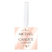 Elegant 30th 46th Pearl Wedding Jubileum Decoratie (Voorkant)