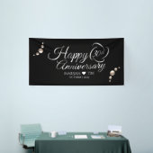 Elegant 30th Pearl Wedding Jubileum (4'x8') Spandoek (Beurs)