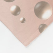 Elegant 30th Pearl Wedding Jubileum Celebration Fleece Deken (Hoek)