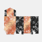 Elegant 32e Bronze Wedding Jubileum Bedankdoosjes (Uitgevouwen)