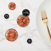 Elegant 32e Bronze Wedding Jubileum Confetti (Groep)