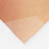 Elegant 32e Bronze Wedding Jubileum Fleece Deken (Hoek)