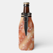 Elegant 32e Bronze Wedding Jubileum Flesjeskoeler (Fles Achterkant)