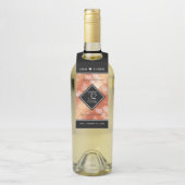 Elegant 32e Bronze Wedding Jubileum Flessenhanger (Op fles)