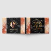 Elegant 32e Bronze Wedding Jubileum Gastenboek (Volledig)