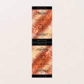 Elegant 32e Bronze Wedding Jubileum Kaart (Buitenkant ongevouwen)