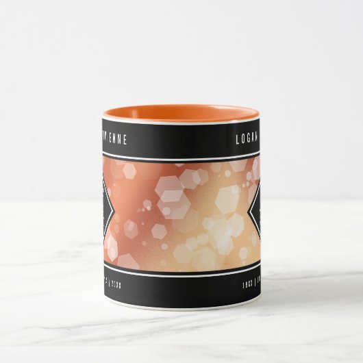 Elegant 32e Bronze Wedding Jubileum Mok (Midden)