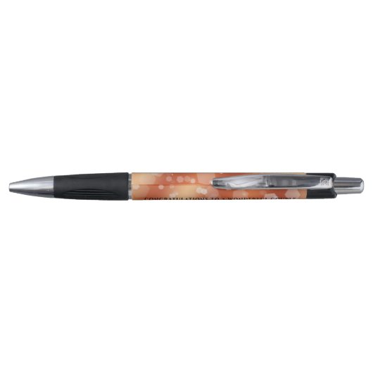 Elegant 32e Bronze Wedding Jubileum Pen (Achterkant)