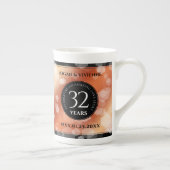 Elegant 32e Bronze Wedding Jubileum Porselein Kop (Rechts)