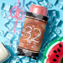 Elegant 32e Bronze Wedding Jubileum Seltzer Blikjeskoeler