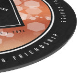 Elegant 32e Bronze Wedding Jubileum Snijplank (Hoek)