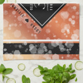 Elegant 32e Bronze Wedding Jubileum Theedoek (Gevouwen)