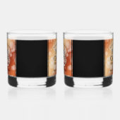Elegant 32e Bronze Wedding Jubileum Whisky Glas (Rechts)