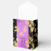 Elegant 33rd Amethyst Wedding Jubileum Bedankdoosjes (Geopend)