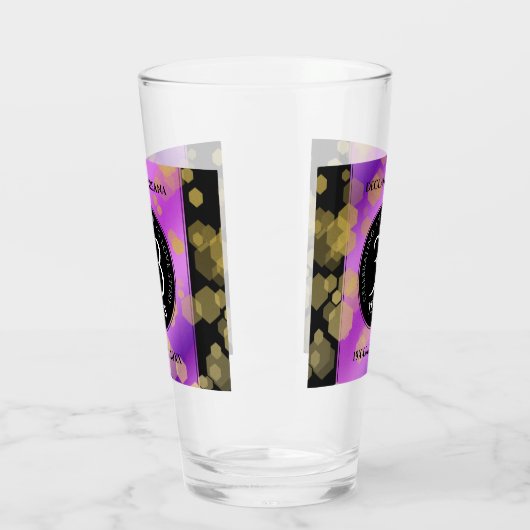 Elegant 33rd Amethyst Wedding Jubileum Glas (Links)