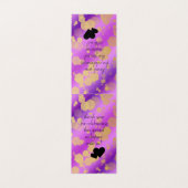 Elegant 33rd Amethyst Wedding Jubileum Kaart (Binnenkant ongevouwen)