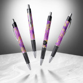 Elegant 33rd Amethyst Wedding Jubileum Pen
