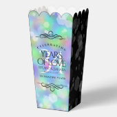 Elegant 34th Opal Wedding Jubileum Celebration Bedankdoosjes (Voorkant)