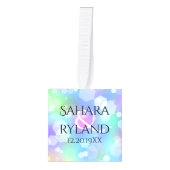 Elegant 34th Opal Wedding Jubileum Celebration Decoratie (Voorkant)