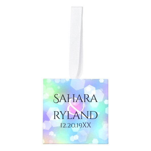 Elegant 34th Opal Wedding Jubileum Celebration Decoratie (Voorkant)