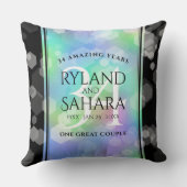 Elegant 34th Opal Wedding Jubileum Celebration Kussen (Achterkant)