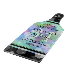 Elegant 34th Opal Wedding Jubileum Celebration Snijplank