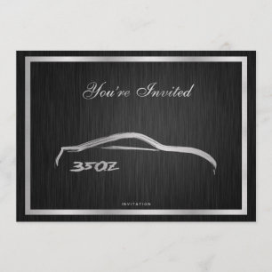 Elegant 350Z Uitnodiging