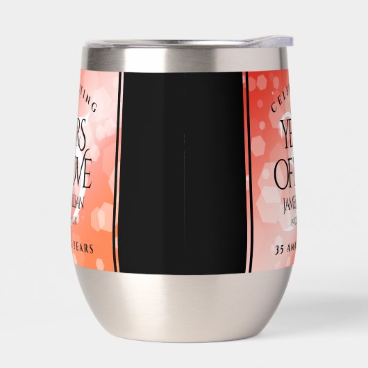 Elegant 35th Coral Wedding Jubileum Celebration (Links)