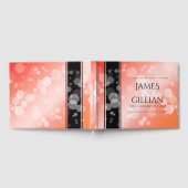 Elegant 35th Coral Wedding Jubileum Celebration Gastenboek (Volledig)