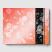 Elegant 35th Coral Wedding Jubileum Celebration Gastenboek (Achterkant)