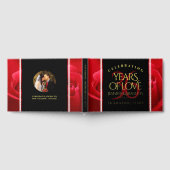 Elegant 36th Roos Wedding Jubileum Celebration Gastenboek (Volledig)