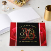 Elegant 36th Roos Wedding Jubileum Celebration Gastenboek