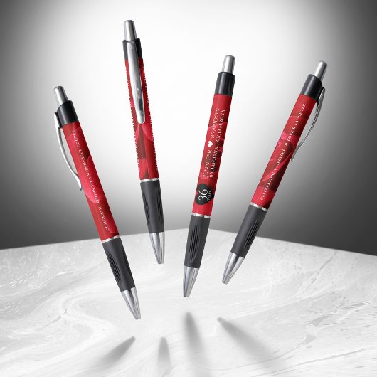 Elegant 36th Roos Wedding Jubileum Celebration Pen