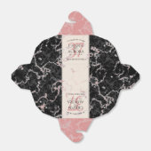 Elegant 37th Alabaster Wedding Jubileum Bedankdoosjes (Uitgevouwen)