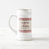 Elegant 37th Alabaster Wedding Jubileum Bierpul (Links)