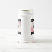 Elegant 37th Alabaster Wedding Jubileum Bierpul (Center)