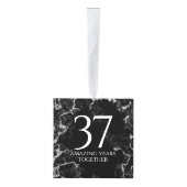 Elegant 37th Alabaster Wedding Jubileum Decoratie (Rechts)