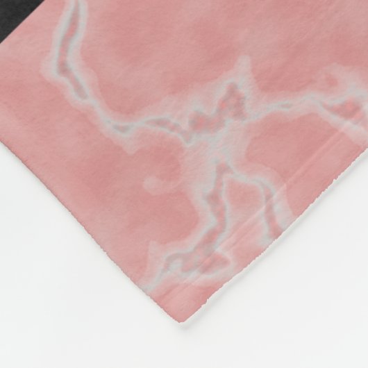 Elegant 37th Alabaster Wedding Jubileum Fleece Deken (Hoek)