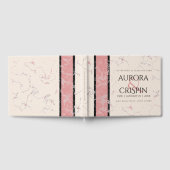 Elegant 37th Alabaster Wedding Jubileum Gastenboek (Volledig)