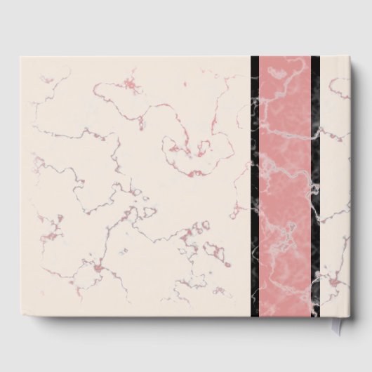 Elegant 37th Alabaster Wedding Jubileum Gastenboek (Achterkant)