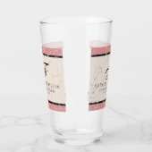 Elegant 37th Alabaster Wedding Jubileum Glas (Links)