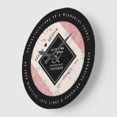 Elegant 37th Alabaster Wedding Jubileum Grote Klok (Hoek)